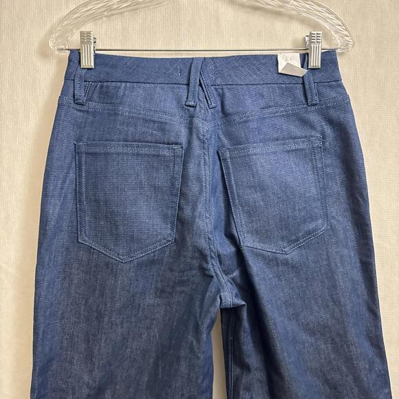 Good American Women's Size 6/28 Dark Wash Wide Leg Good Skate Jeans - Picture 4 of 12